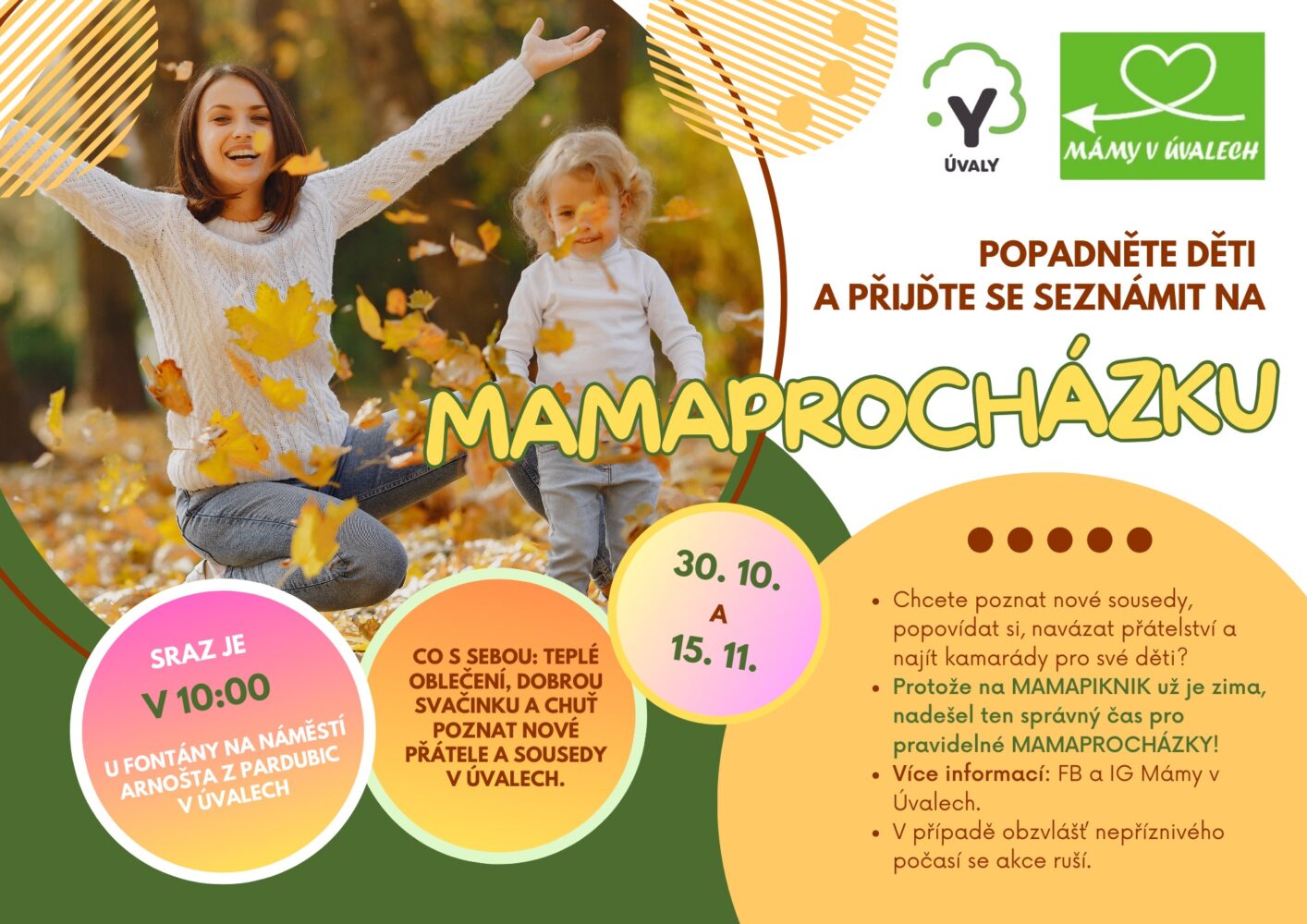 Podzimní mamaprocházka 2023