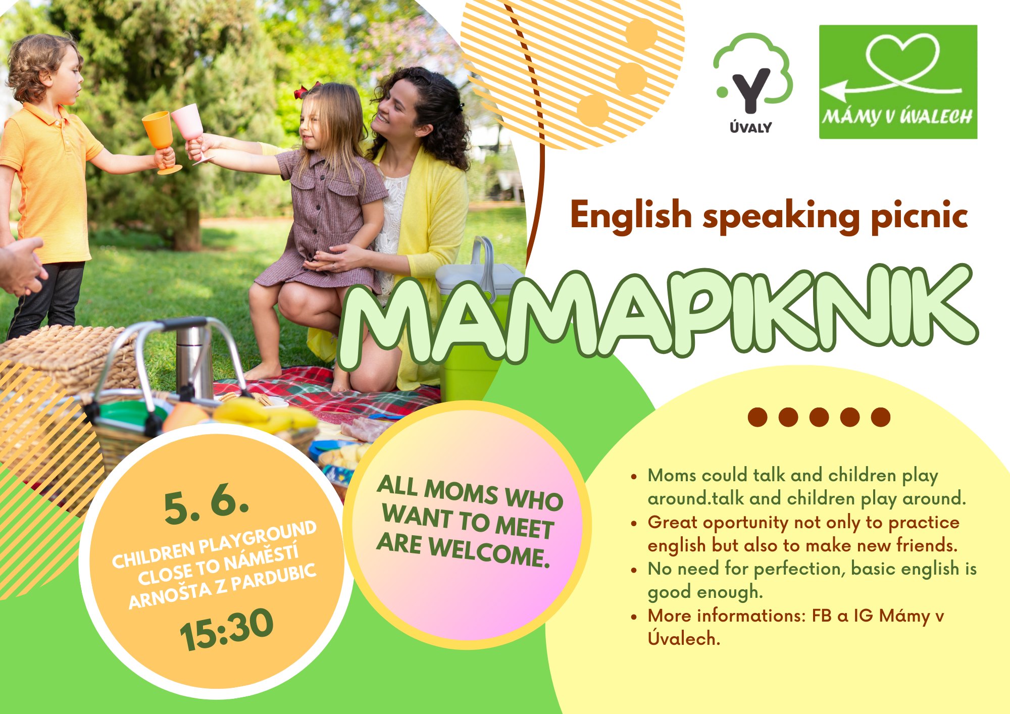 English speaking mama picnic